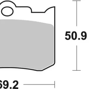 SBS HD Ceramic Front / Rear Brake Pads Crafted