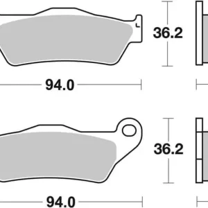 SBS Racing Offroad Brake Pads Fan Favorite