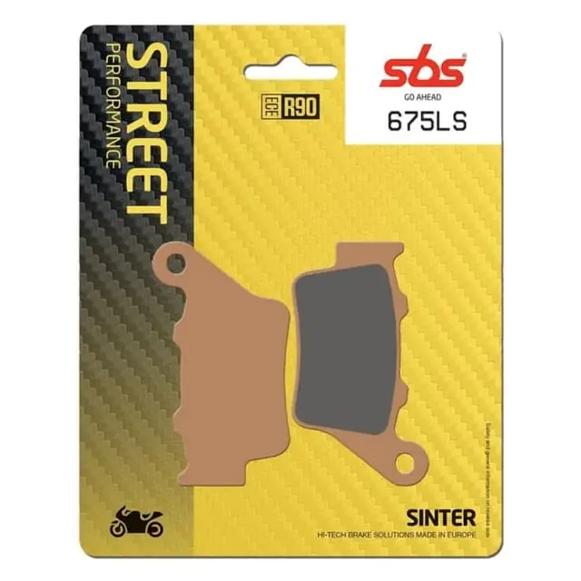 SBS Sintered Rear Road Brake Pads Buy Direct