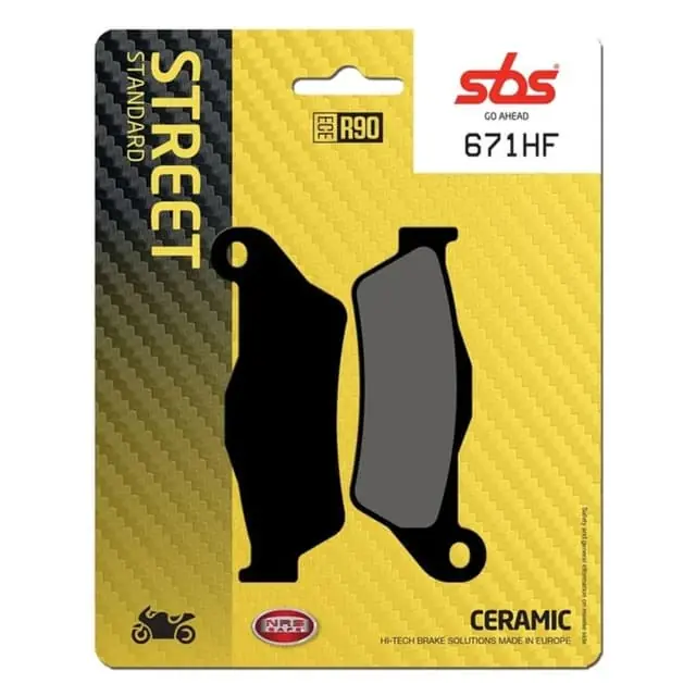 SBS Ceramic Front / Rear Brake Pads Professional Grade