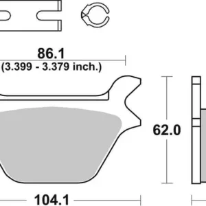 SBS HD Carbon Tech Road Front / Rear Brake Pads Money Back Guarantee