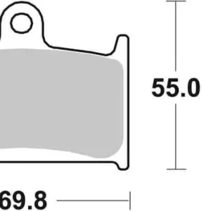 SBS Dual Carbon Racing Front Brake Pads Price Drop