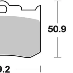 SBS HD Ceramic Front / Rear Brake Pads Professional Grade