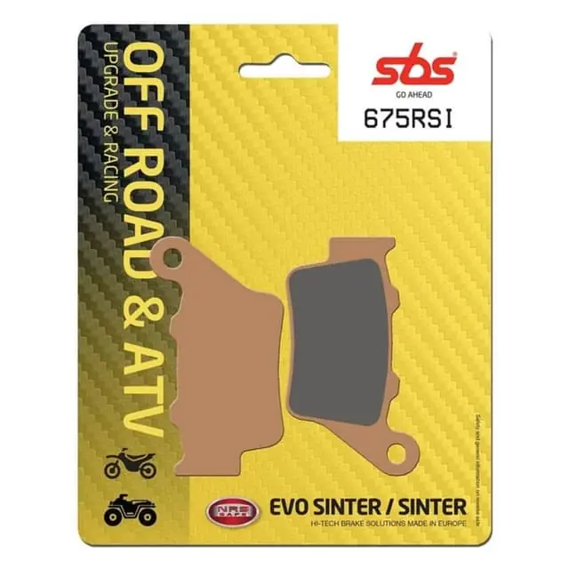 SBS Racing Offroad Front / Rear Brake Pads Warranty Included