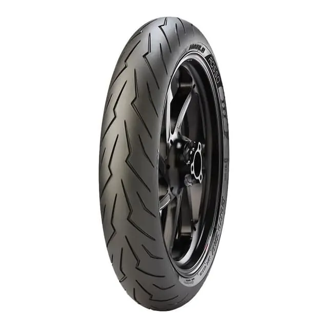 Authentic Pirelli Diablo Rosso III 100/80R17 Front Tyre