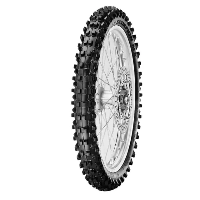 Fast Shipping Pirelli Scorpion MX32 Mid Soft 70/100-17 40M NHS Front Tyre