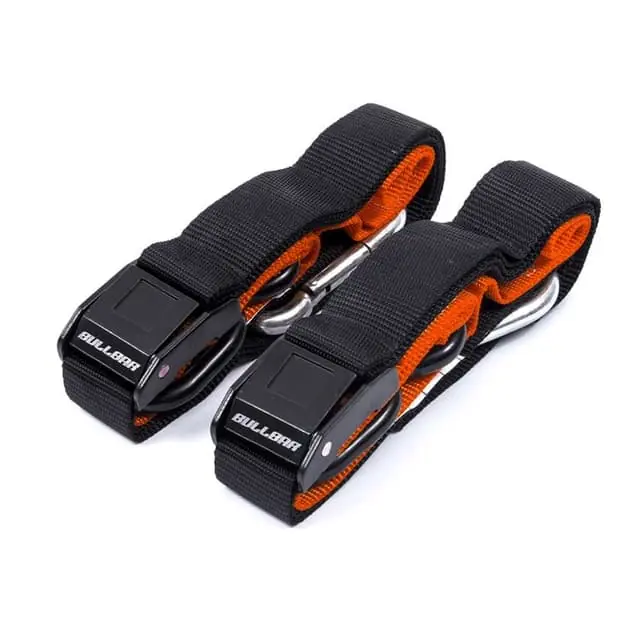 Bull Bar Orange Tie Down Set Trending