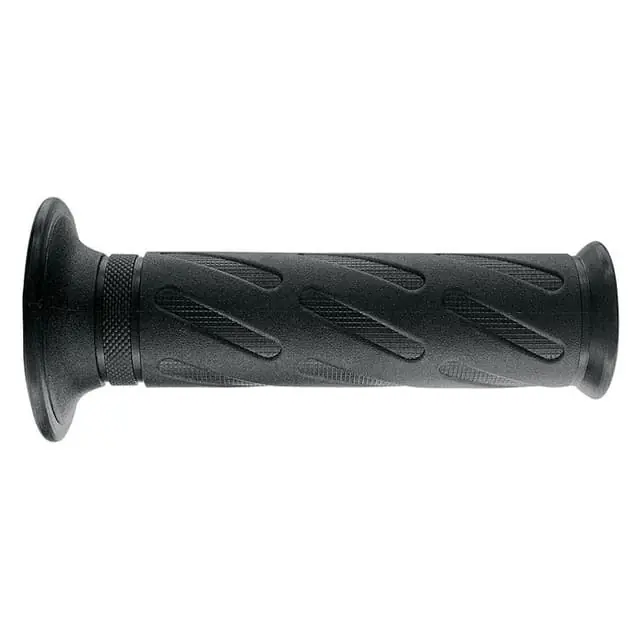 Professional Grade Ariete Suzuki Black 125mm Open End Motorcycle Road Hand Grips