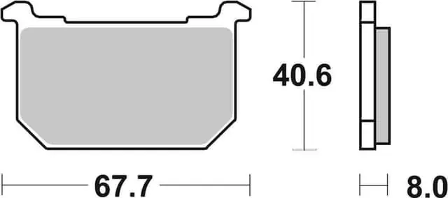 SBS Dual Carbon Classic Road Race Brake Pads One Day Deal