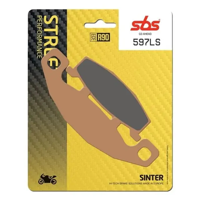 SBS Sintered Road Rear Brake Pads Handmade