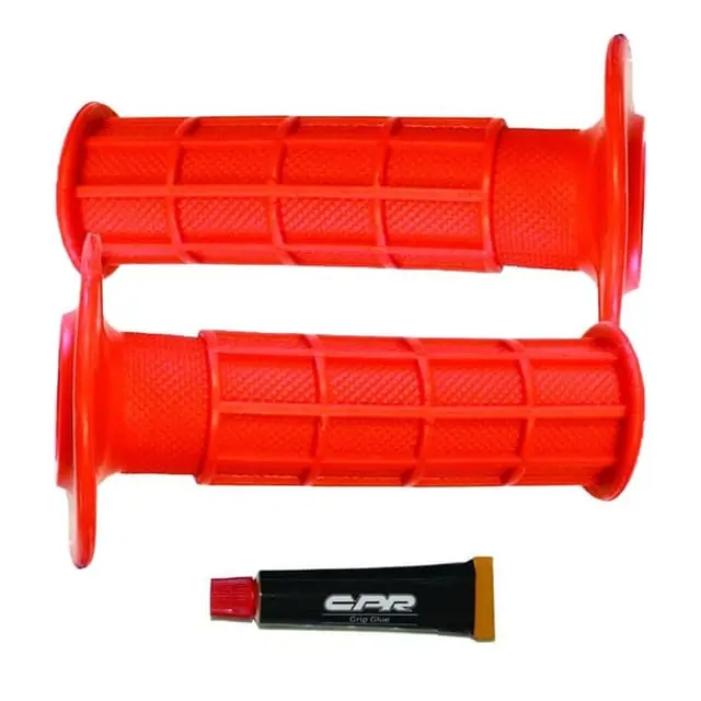 CPR Off Road Half Waffle Red Grips Must Have