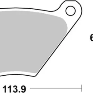 Exclusive Offer SBS HD Ceramic Front / Rear Brake Pads