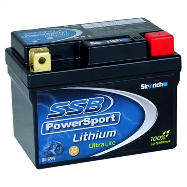 Brand New SSB PowerSport Ultralight 4-LFP5L-BS Lithium Battery