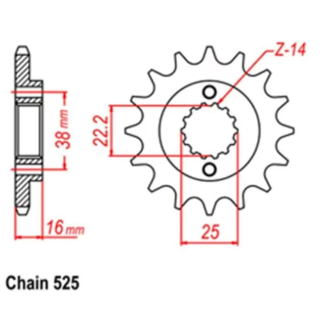 Time-Limited Front Sprocket