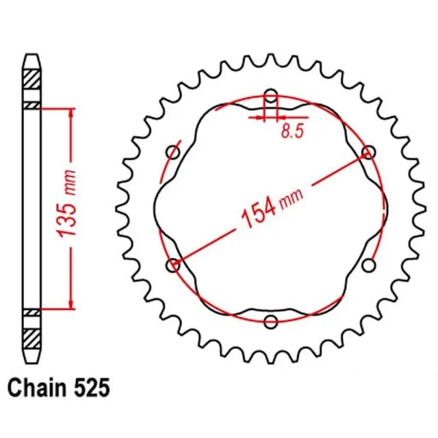 Rear Sprocket Reduced Price