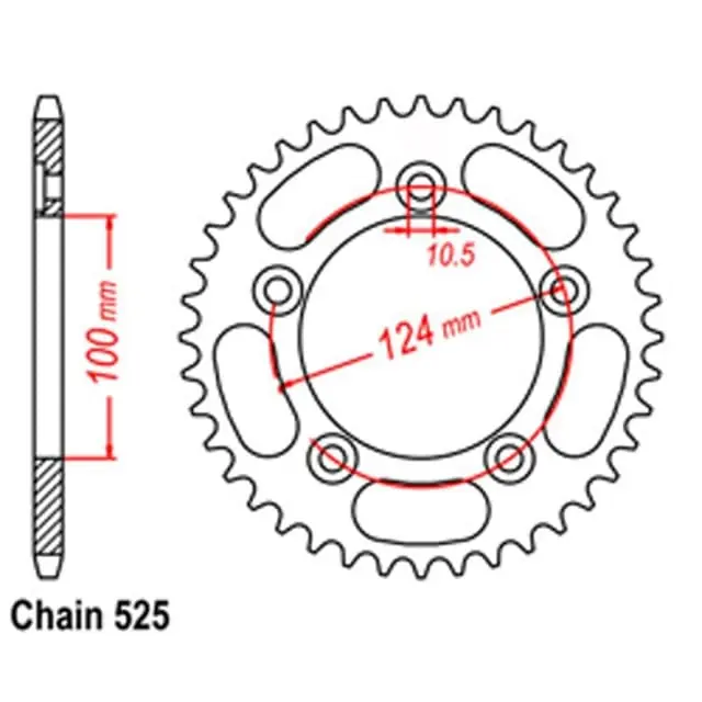Time-Limited Rear Sprocket