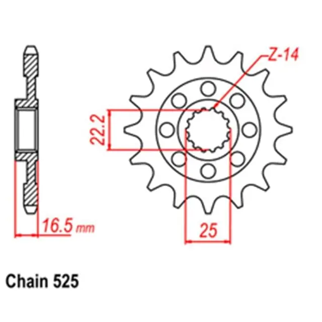 Viral Front Sprocket