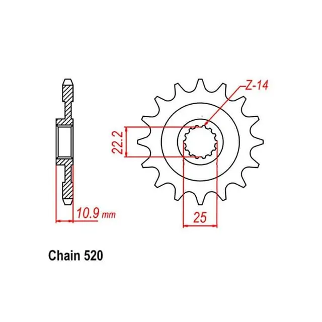 Editor’s Pick Front Sprocket