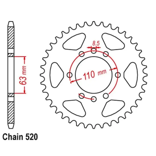 Rear Sprocket Exclusive