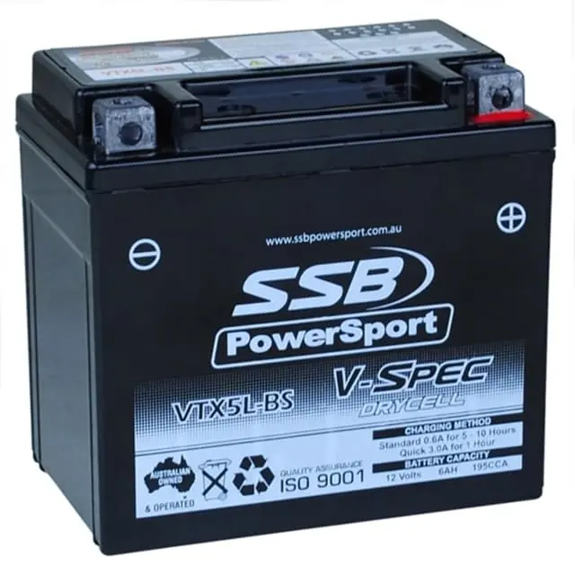 SSB YTX5L-BS YTZ7S Battery Hassle-Free Returns