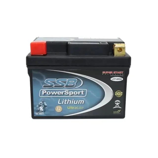 SSB PowerSport 4-LFPBR98 Ultralight Lithium Battery Professional Grade