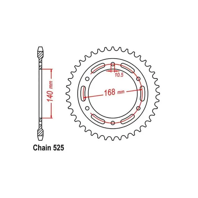 Rear Sprocket Trusted Brand