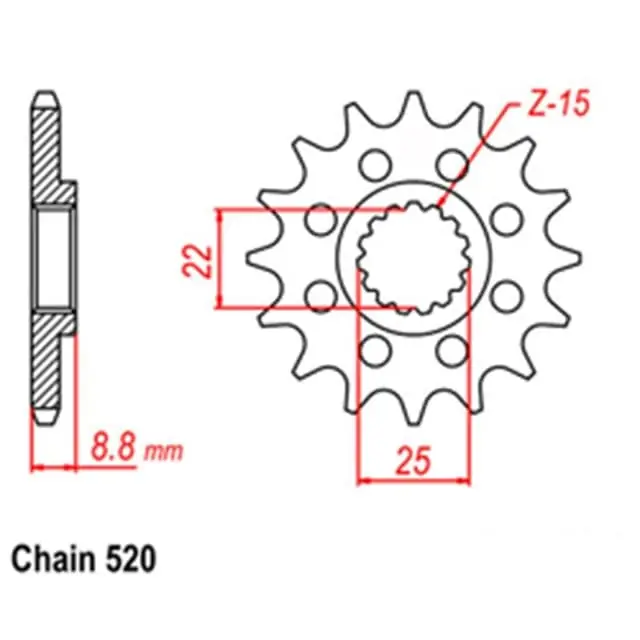 Weekend Sale Front Sprocket