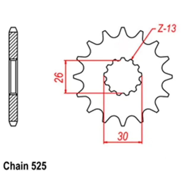 Price Drop Front Sprocket