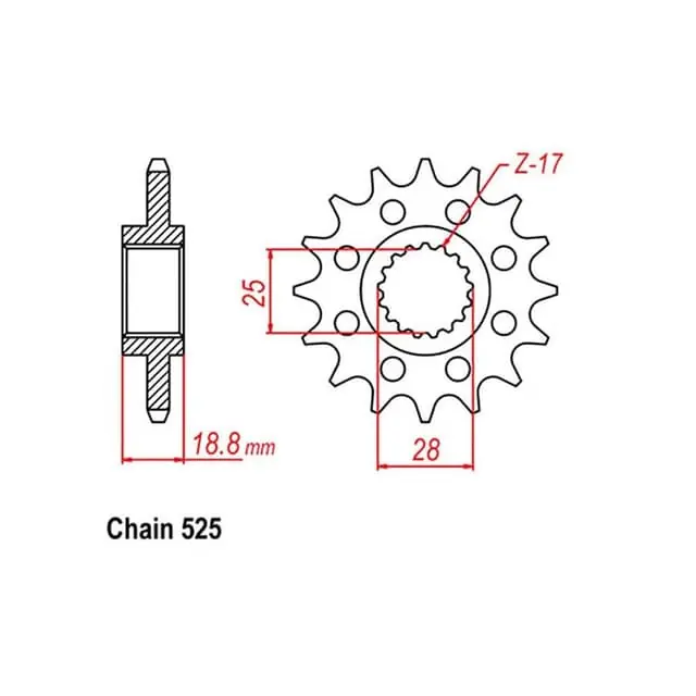 Warranty Included Front Sprocket
