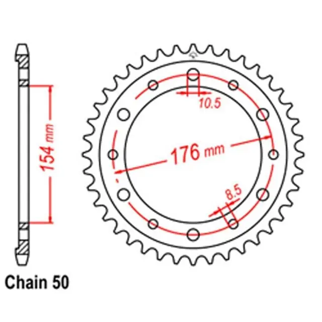 Premium Rear Sprocket