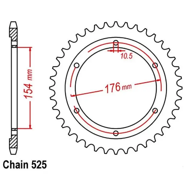 Rear Sprocket Premium
