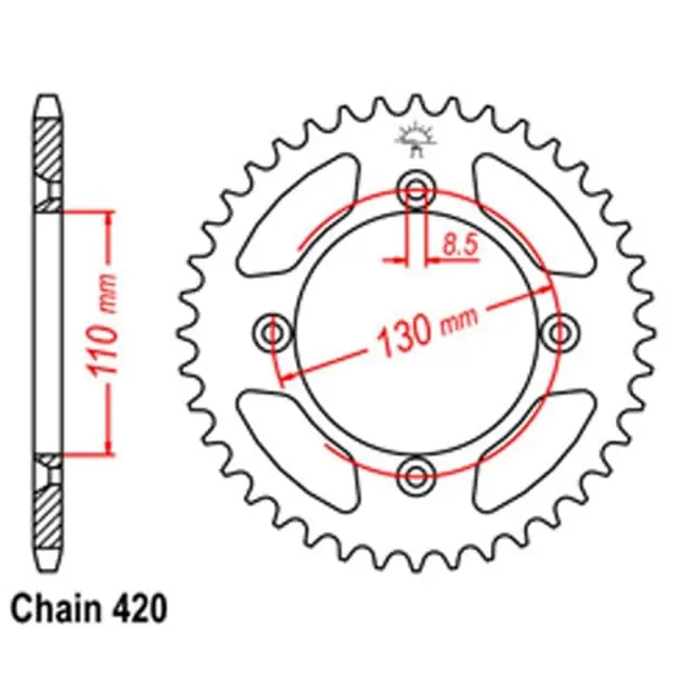 Budget Rear Sprocket