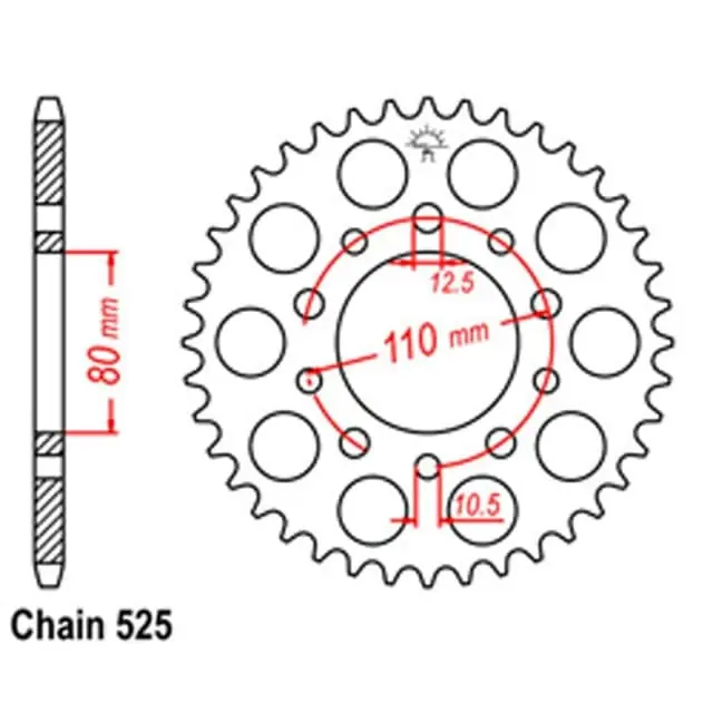 Best Price Rear Sprocket