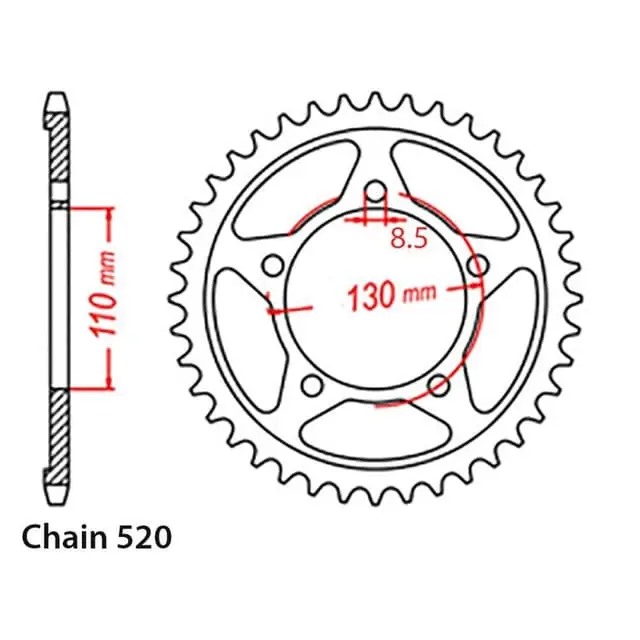 Rear Sprocket Premium