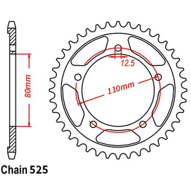 Rear Sprocket Popular