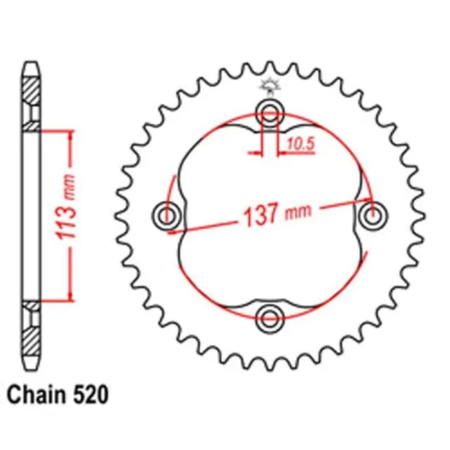 Discount Rear Sprocket