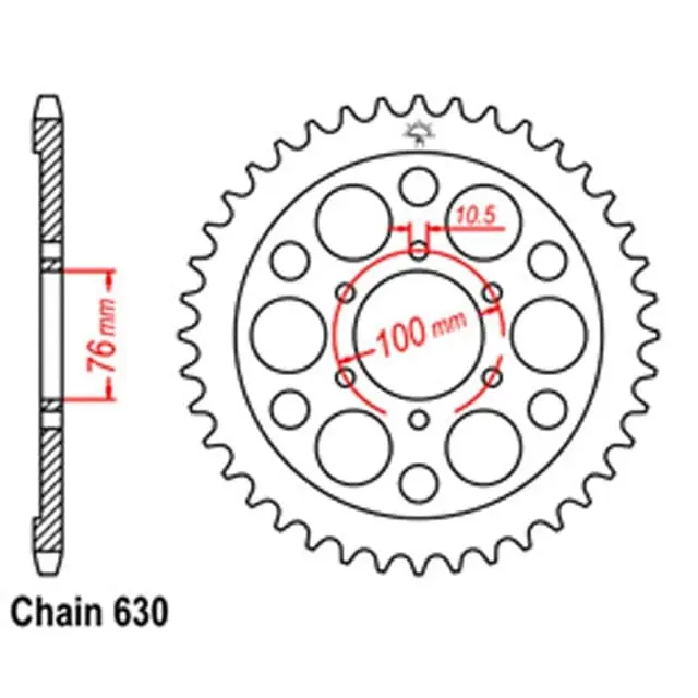 Same Day Shipping Rear Sprocket