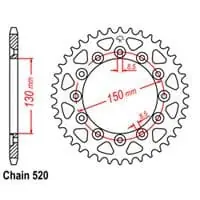 Crafted Rear Sprocket
