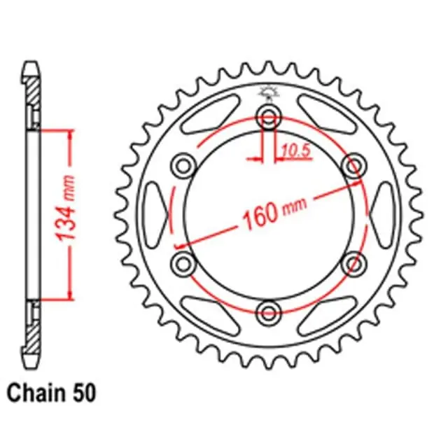 Rear Sprocket Markdown
