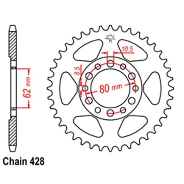 Direct From Factory Rear Sprocket