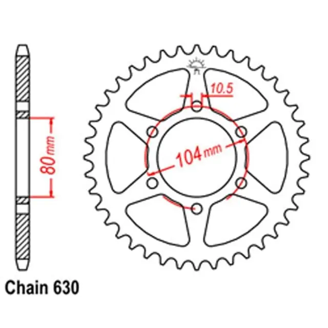 Super Sale Rear Sprocket