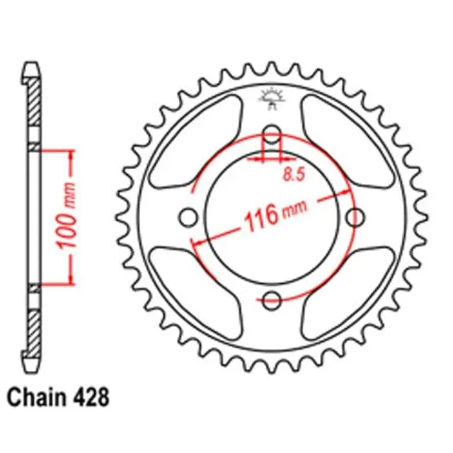 Direct From Factory Rear Sprocket