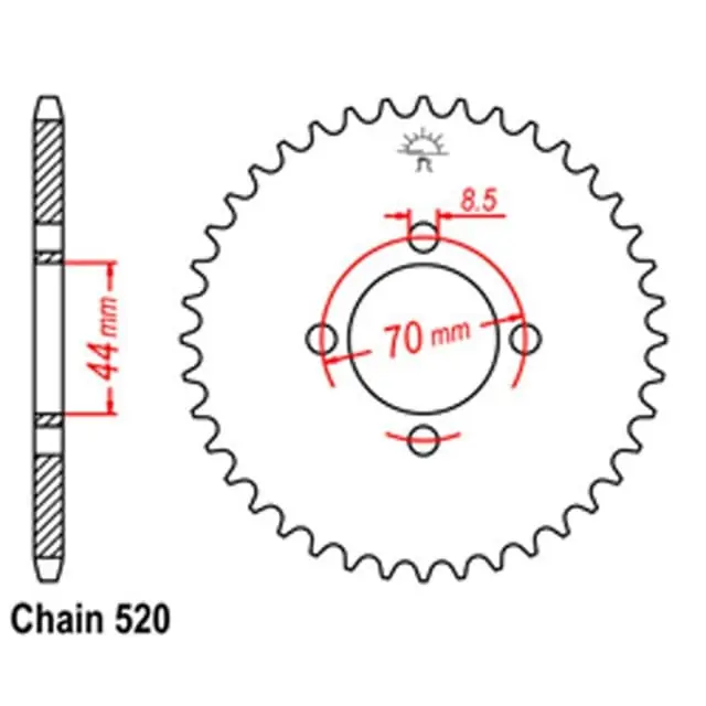 Rear Sprocket Original