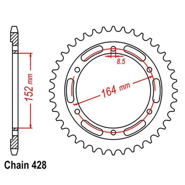 Rear Sprocket Hassle-Free Returns