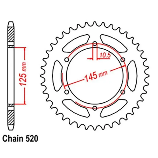 Express Delivery Rear Sprocket