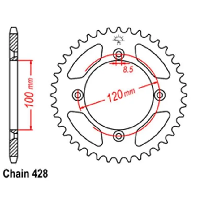 Best Price Rear Sprocket