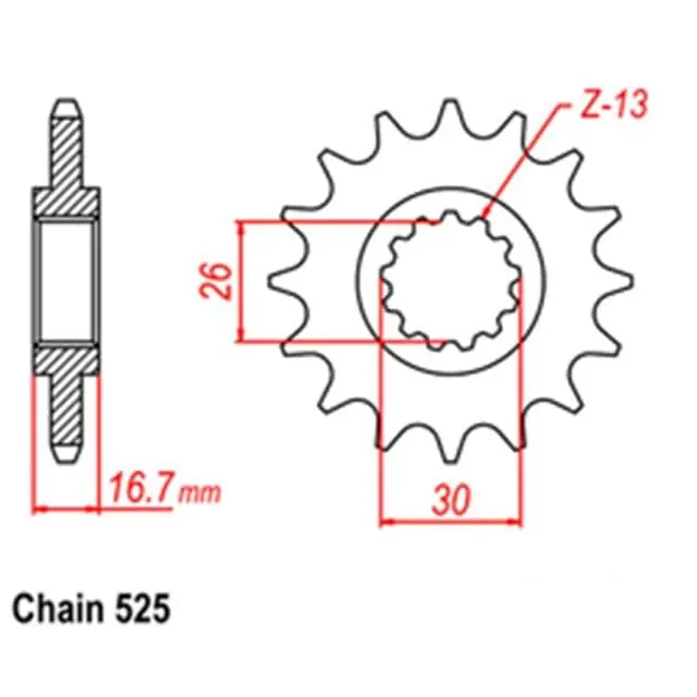 Special Discount Front Sprocket