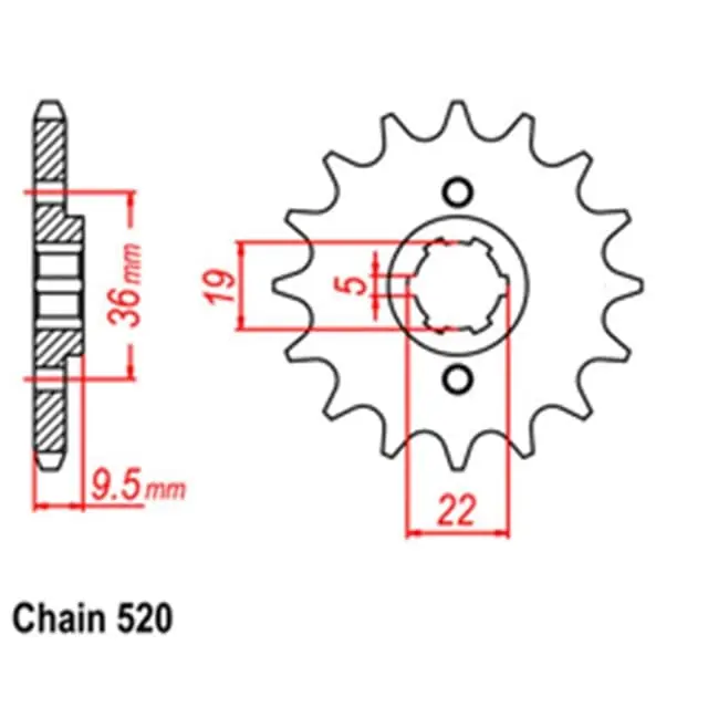 Exclusive Offer Front Sprocket