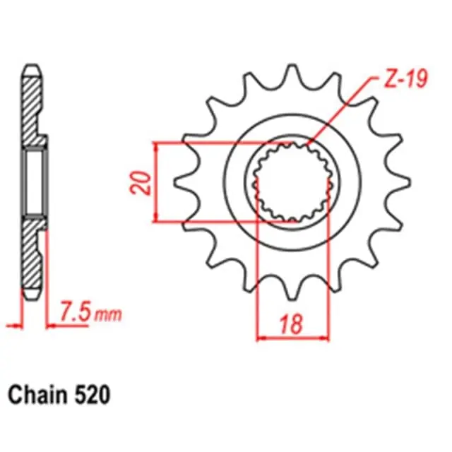 While Supplies Last Front Sprocket