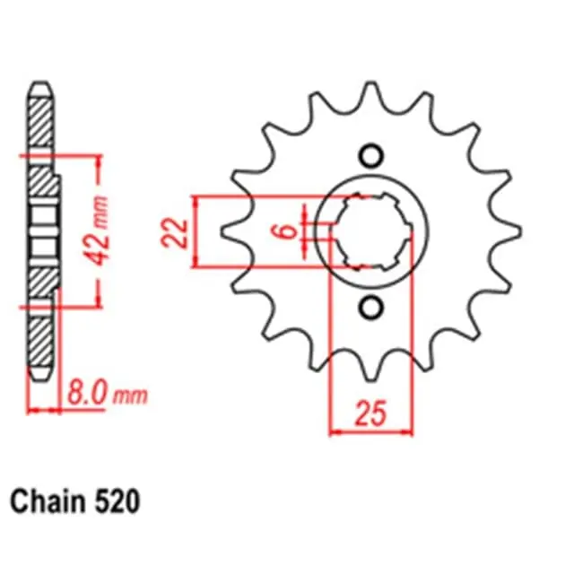 Express Delivery Front Sprocket